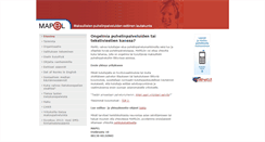Desktop Screenshot of mapel.fi